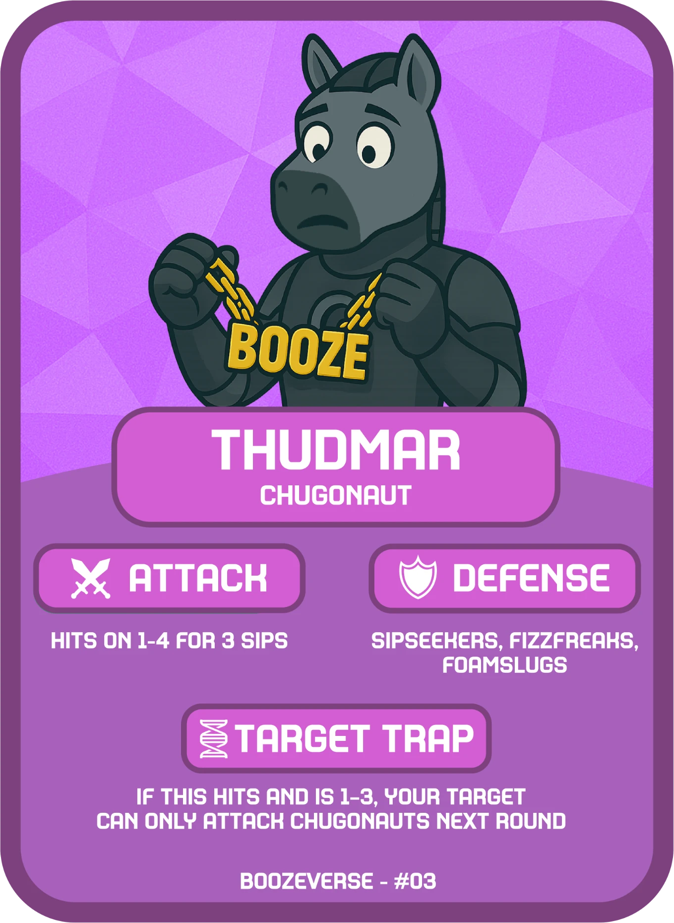 Thudmar Epic card art from Boozeverse